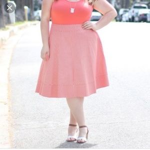 Lane bryant midi skirt